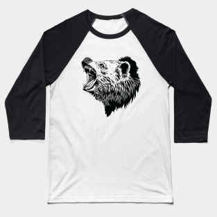 Vector Bear Baseball T-Shirt